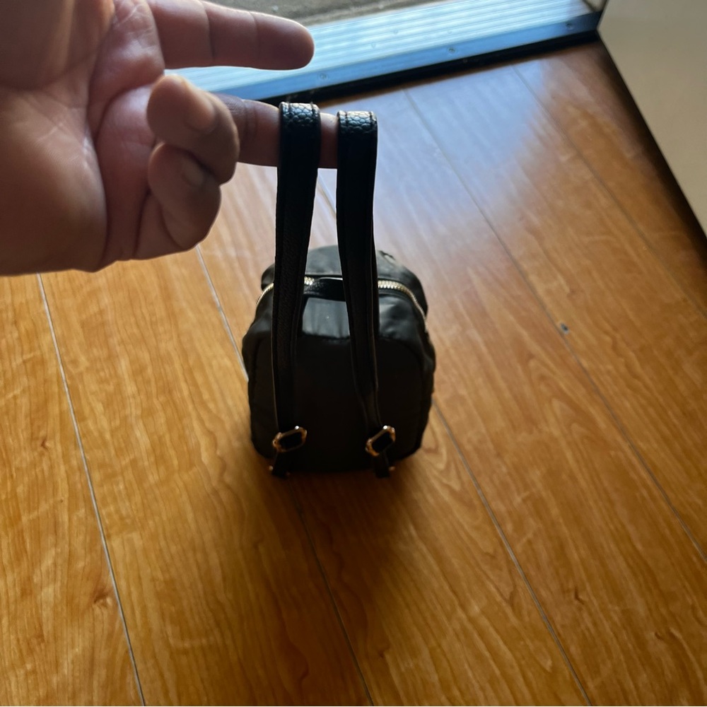 Black Mini Backpack - Picture 6 of 8